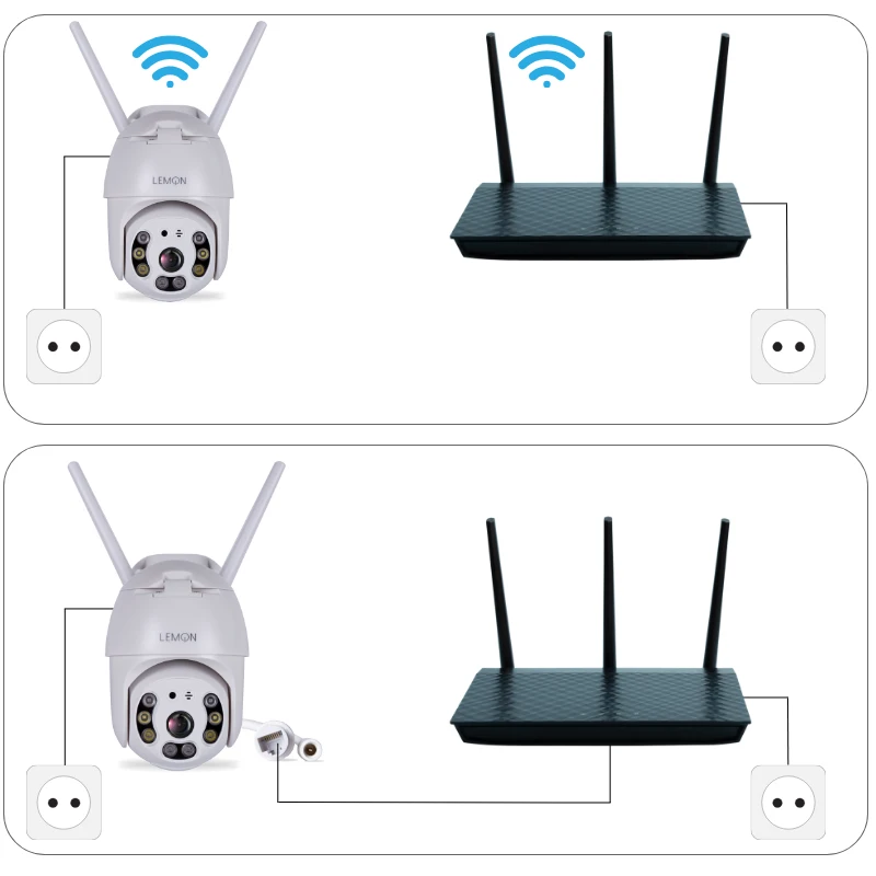 Kamera wifi IP do monitoringu Lemon QW25